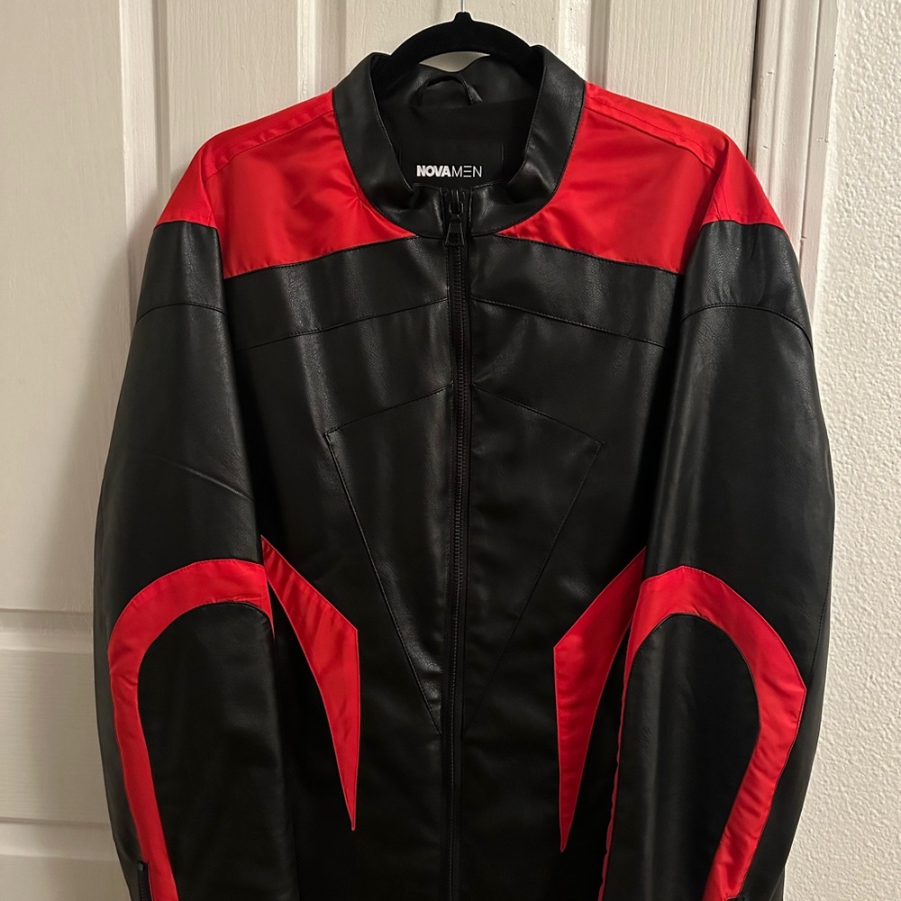 Nova Men Black and Red Jacket